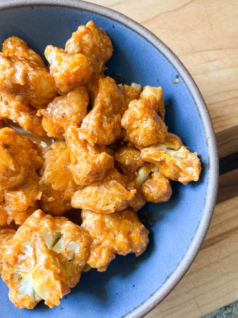 Buffalo Cauliflower Bites Cooking With Our CSA